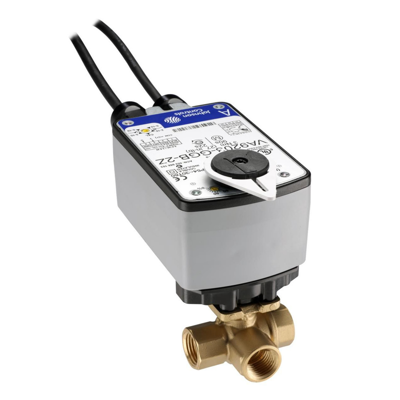 vg1845cn-923ggb-johnson-controls-electric-actuator-valve-assemblies